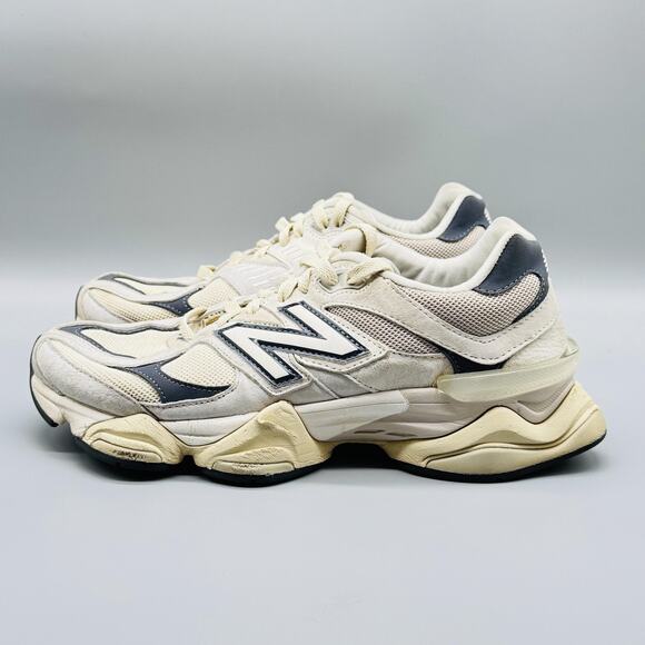 New Balance Shoes Mens 8 Beige Gray Moonrock Linen 9060 Chunky Running Sneakers main image 11
